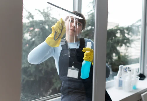 Nettoyage de vitres intérieures et extérieures à Tourmont